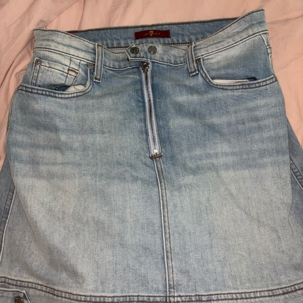 jean skirt